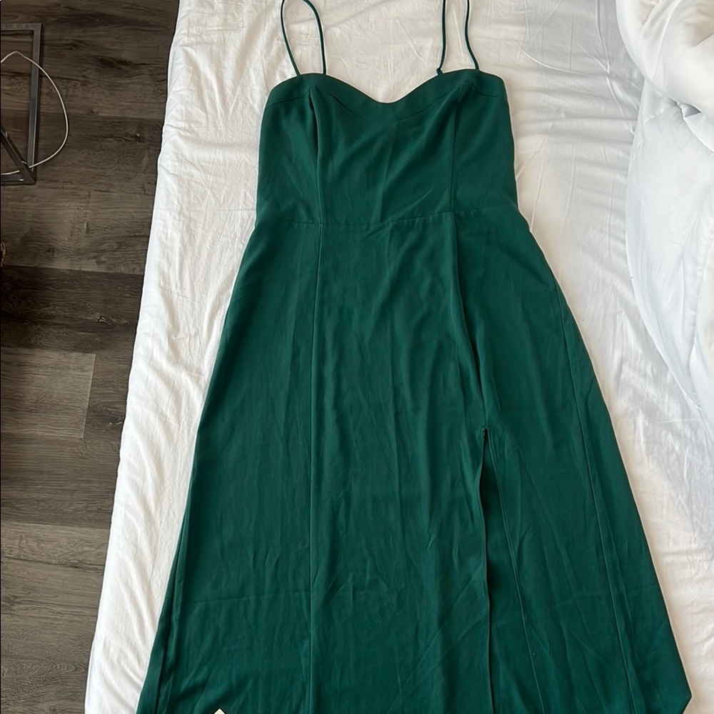 Abercrombie & Fitch Green Maxi Sundress